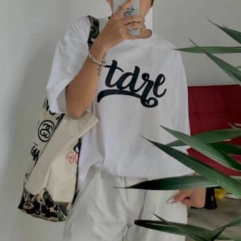 60% OFF - Tinderella Basic Logo Tee - [Black logo]