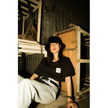 ÁO BASIC LABEL CROPTOP