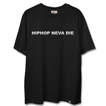 Áo thun chữ hip hop neva die đơn điệu phản quang bạc - LIKA31082001 - đen Áo thun chữ hip hop neva die đơn điệu phản quang bạc - LIKA31082001 - đen