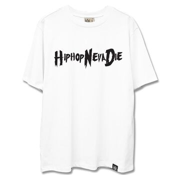 Áo thun hip hop neva die màu đen - LIKA31082002 - trắng