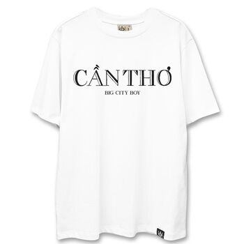 Áo thun big city boy cần thơ - LIKA08092001  - trắng