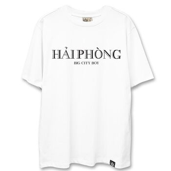 Áo thun big city boy hải phòng - LIKA08092001  - trắng
