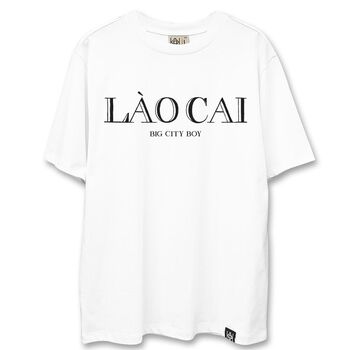 Áo thun big city boy lào cai - LIKA08092003  - trắng