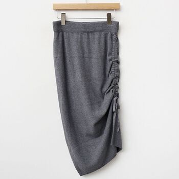 Chân Váy Dài Thắt Dây ENVYLOOK Left-Shirring Skirt