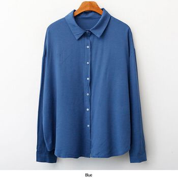 Áo Sơ Mi Màu Kem Ivory ENVYLOOK Sensual Shirt