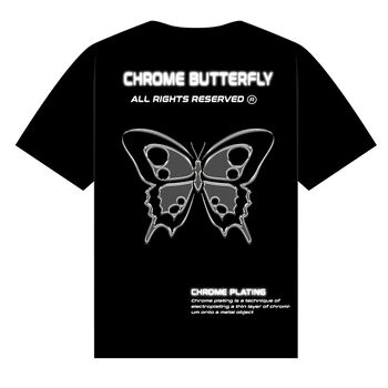 CHROME BUTTERFLY TEE