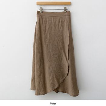 Chân Váy Dài Arong Màu Beige ENVYLOOK A Long Skirt