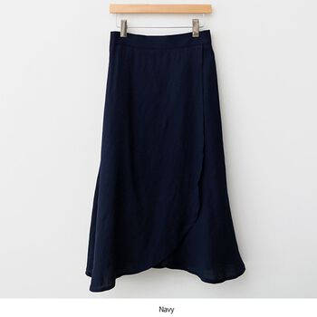 Chân Váy Dài Arong Màu Navy ENVYLOOK A Long Skirt
