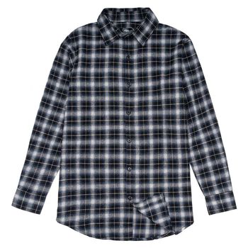 Flannel shirt - Black & Blue