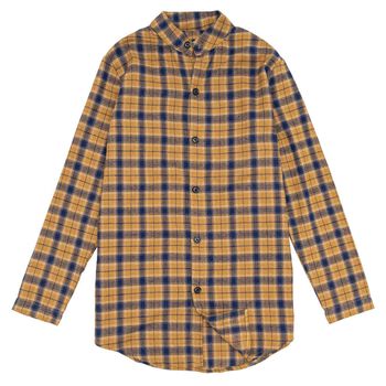 Flannel shirt - Yellow & Blue