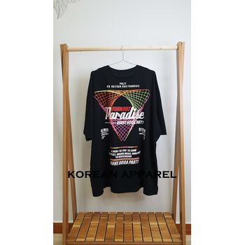 UNISEX OVERFIT BIG SIZE SHORT SLEEVE T-SHIRT PARADISE