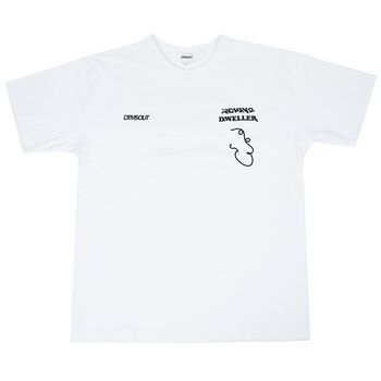 MOVING DWELLER TEE white