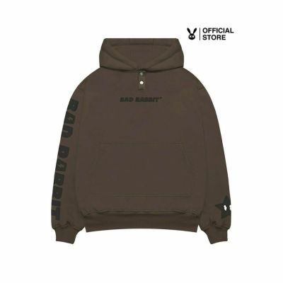 Áo Khoác Nỉ Bad Rabbit LUCKY STAR - BROWN - Local Brand Chính Hãng