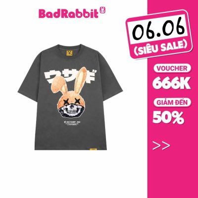 Áo Thun Unisex Bad Rabbit - Skull Mask Rabbit Tee - Local Brand Chính Hãng