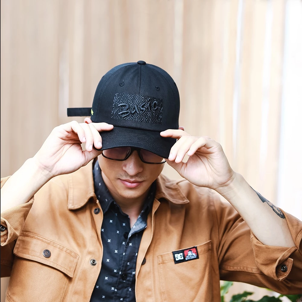Nón lưỡi trai Back To Basic - CAP #1 in nổi 3D bền đẹp