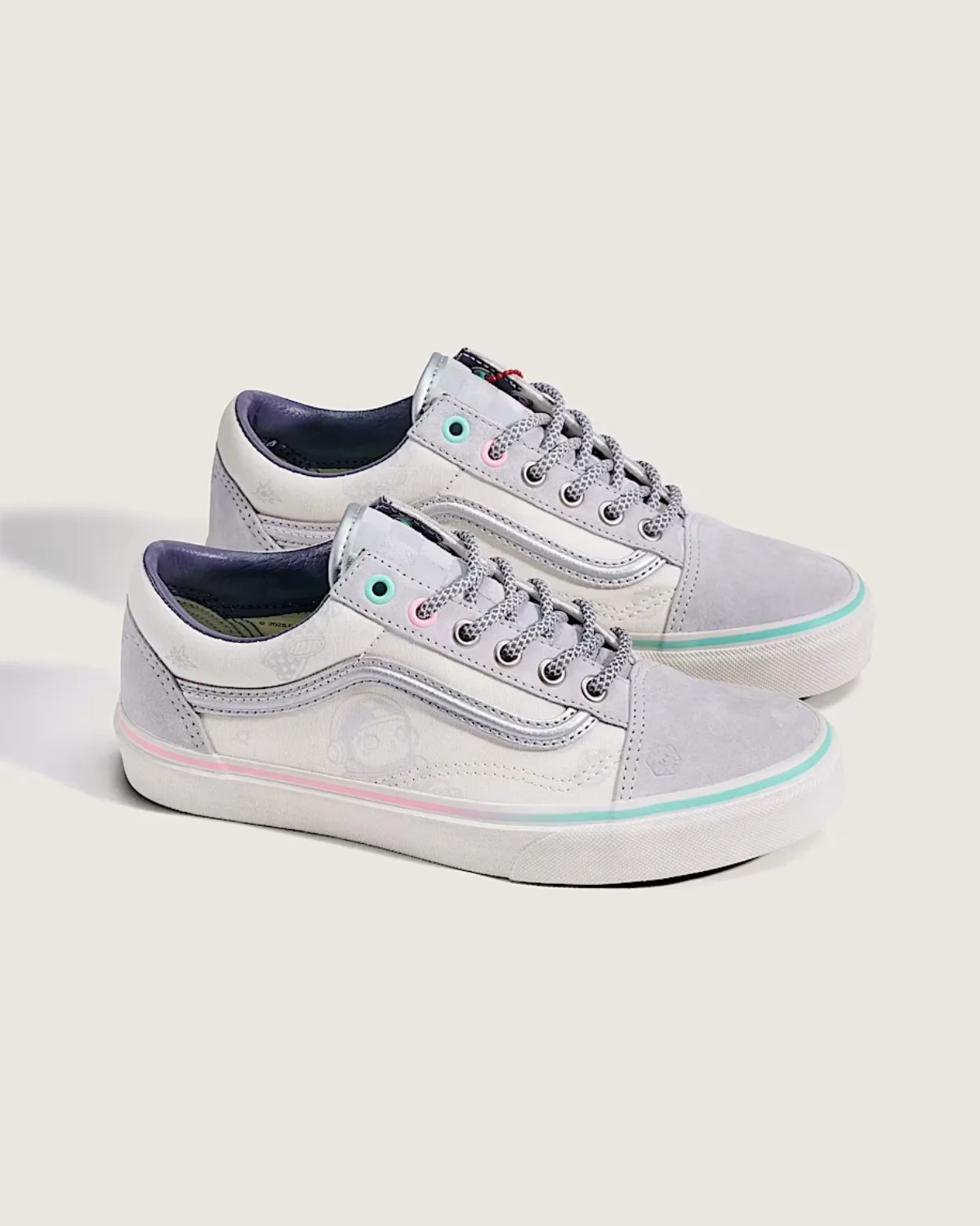 Giày VANS OLD SKOOL SPACE MOLLY REFLECTIVE MARSHMALLOW/MULTI