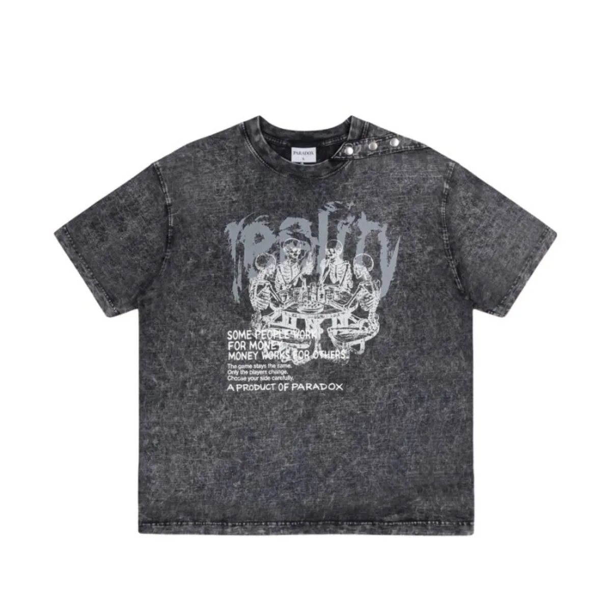 Áo thun form Oversized REALITY TEE Cotton PARADOX AT6P0505