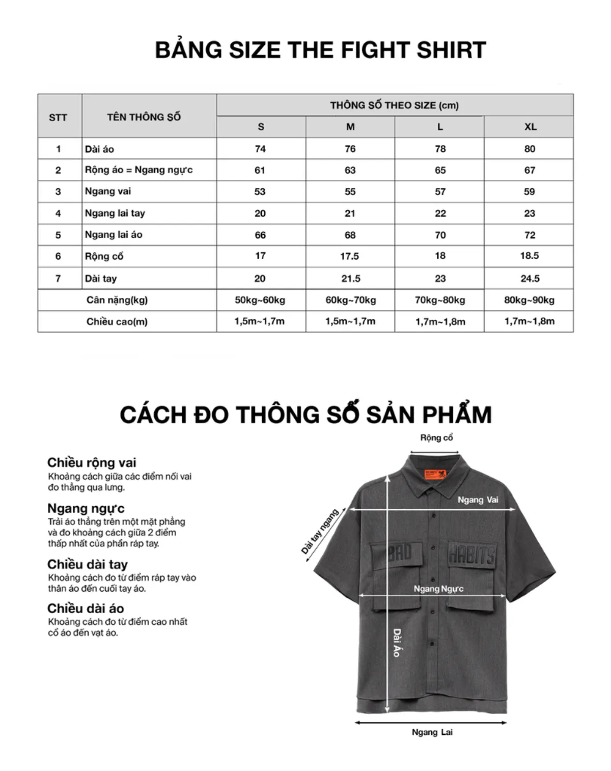 THE FIGHT SHIRT