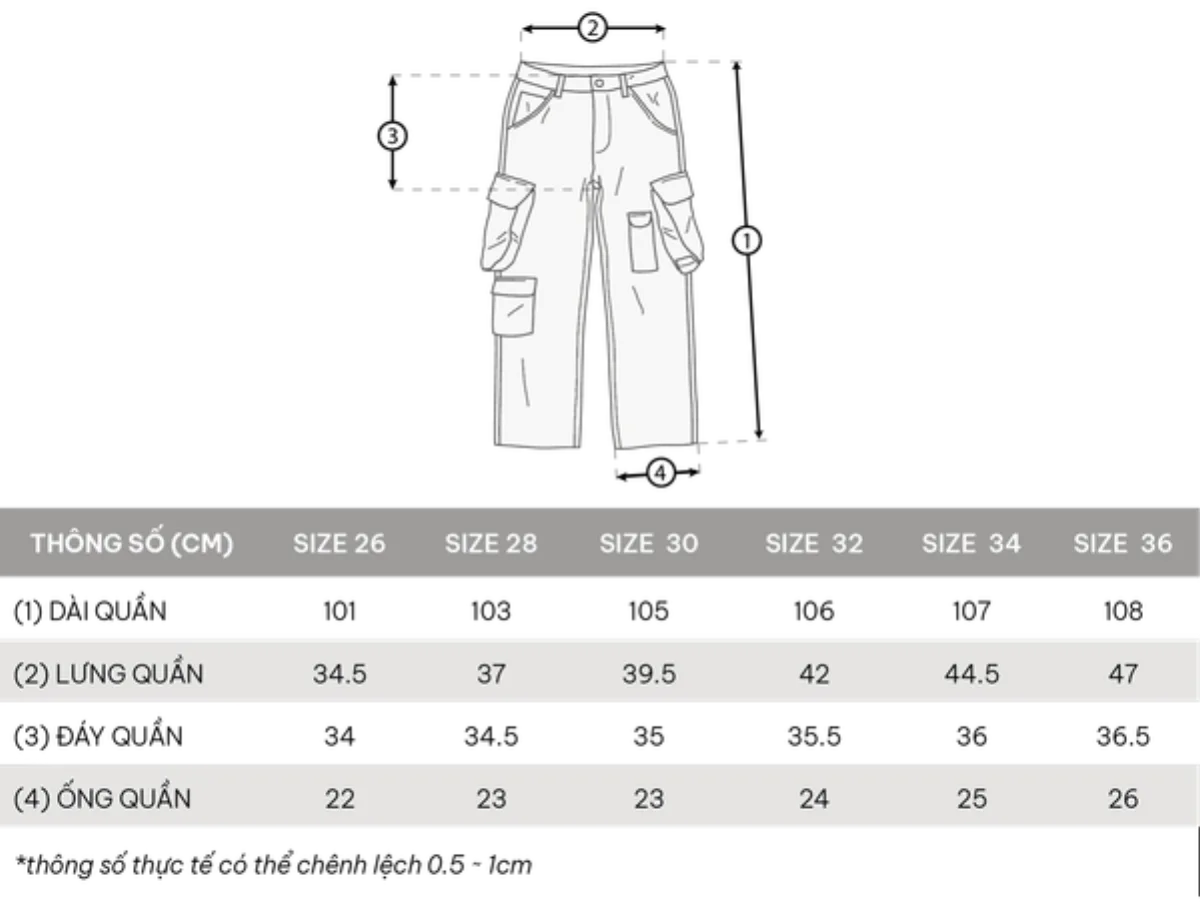 Quần Dài DirtyCoins Cargo Pants Big Pounch