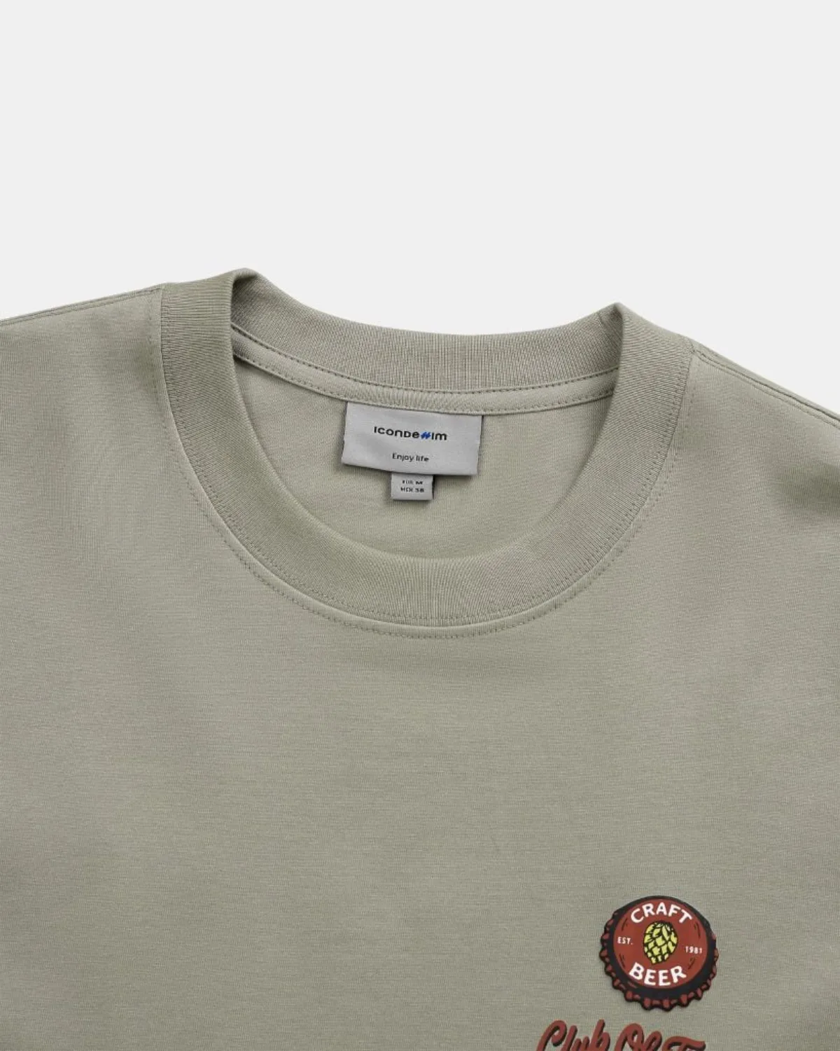 Áo Thun Nam ICONDENIM Club Of Freedom Form Regular ATID0777