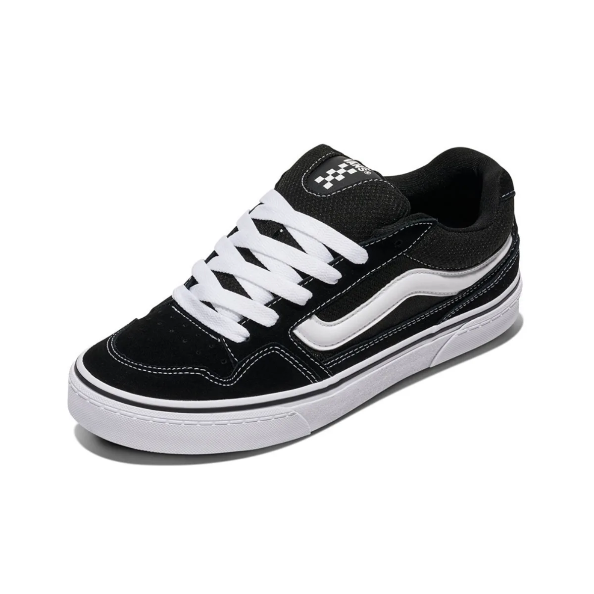 Giày VANS KNU SKOOL CALDRONE SUEDE MESH BLACK/WHITE