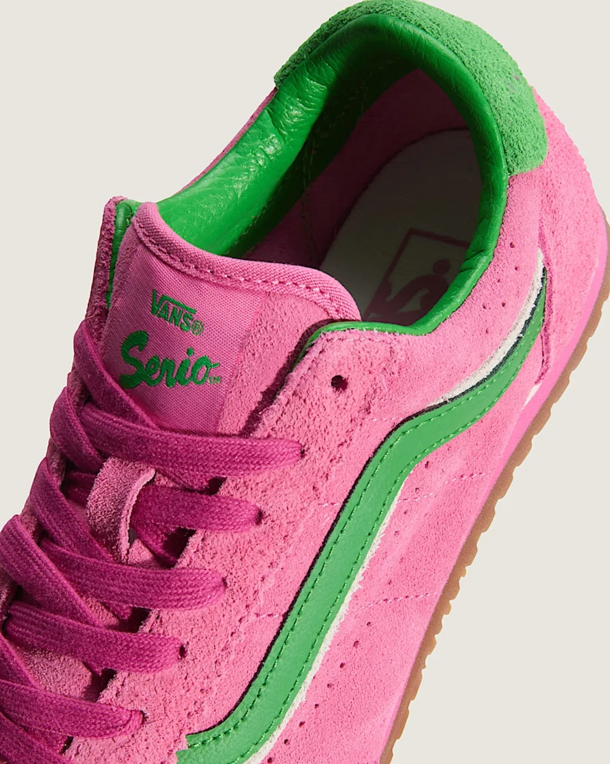 Giày VANS SUPER LOWPRO FIZZ PINK/BRIGHT GREEN