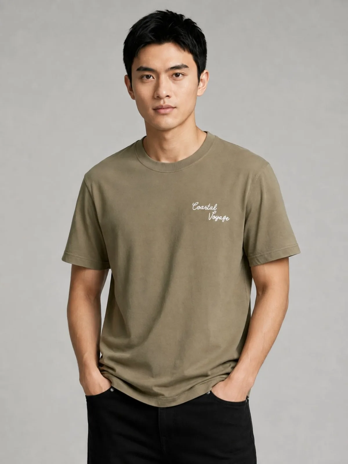 Áo Thun Nam ICONDENIM Coastal Voyage Form Regular ATID0742