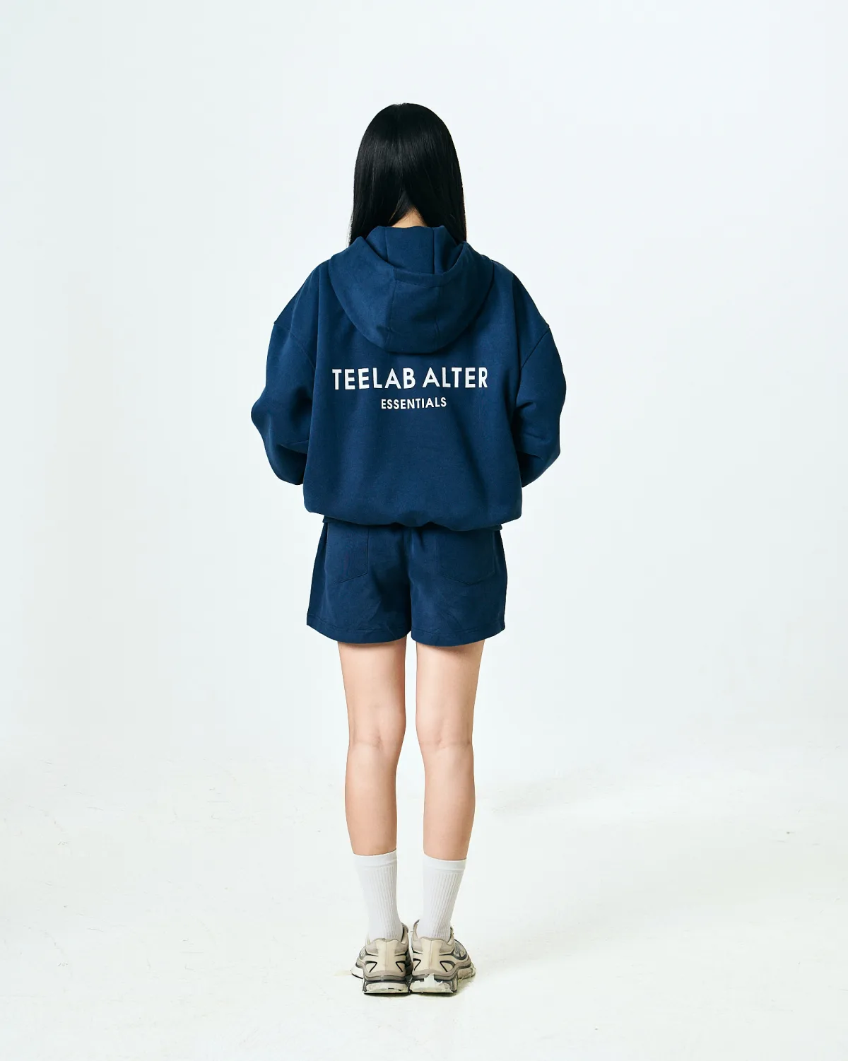 Hoodie Zip Teelab Alter Boxy Cotton World Tour Hoodie HD139