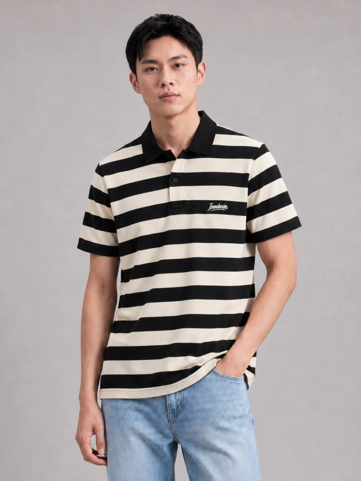 Áo Polo Nam ICONDENIM Urban Line Form Regular PLID0307