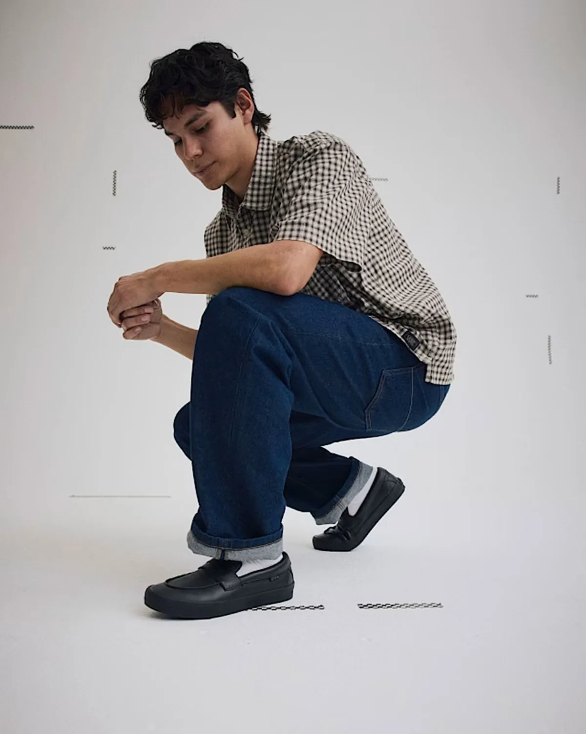 Giày VANS SKATE LOAFER BLACK