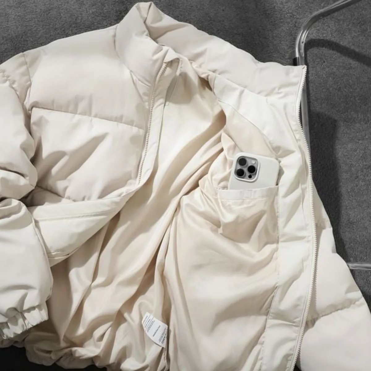 Áo khoác Puffer cổ cao BOXY PUFFER JACKETTORANO Chần Bông Cao Cấp, Khử Khuẩn, Giữ Ấm Cực Tốt, Thiết Kế Trẻ Trung FWCF004