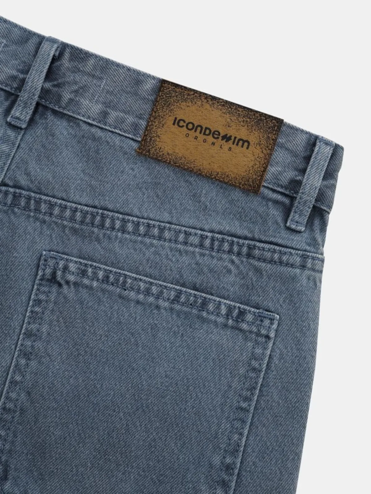 Quần Short Jean Nam ICONDENIM Stoneveil Form Loose QSID0295