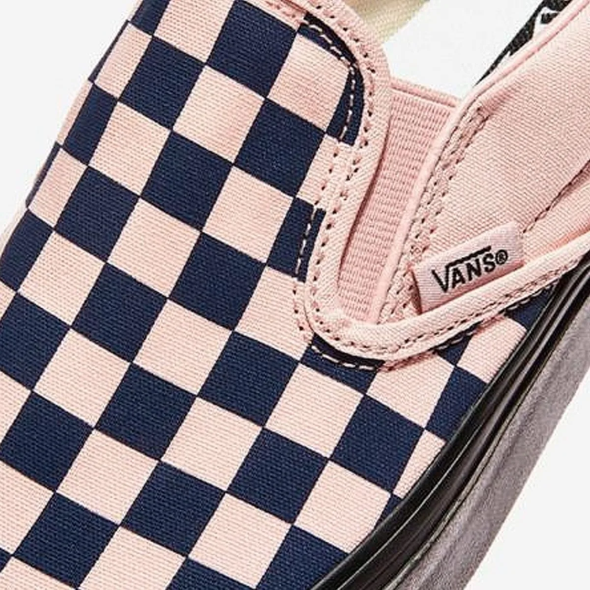 Giày VANS CLASSIC SLIP-ON CHECKERBOARD SEPIA ROSE DEEP TWILGHT