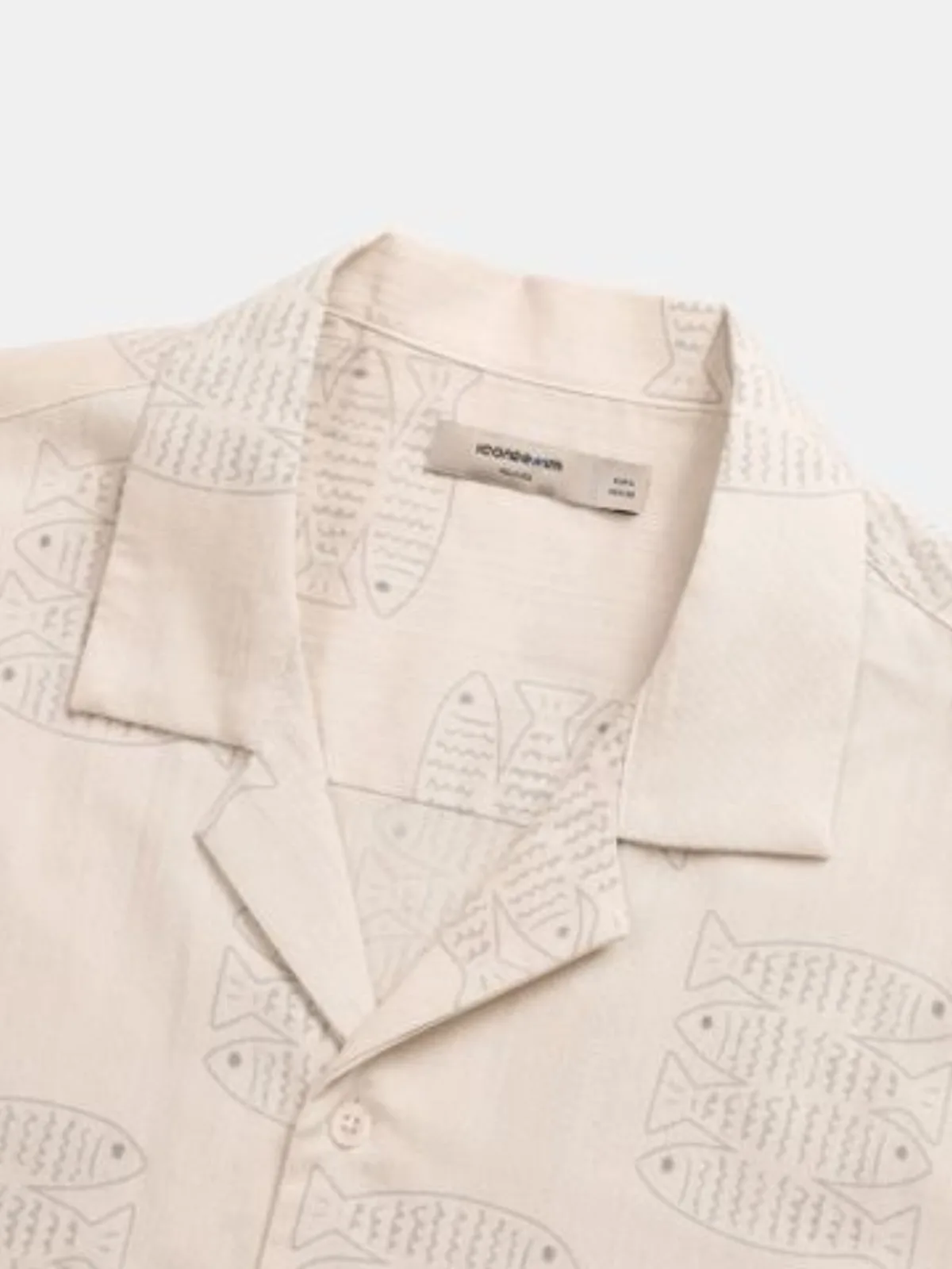 Set Đồ Ngắn Nam ICONDENIM Lazy Fish, Vải Dệt Linen Thoáng Mát SEID0108