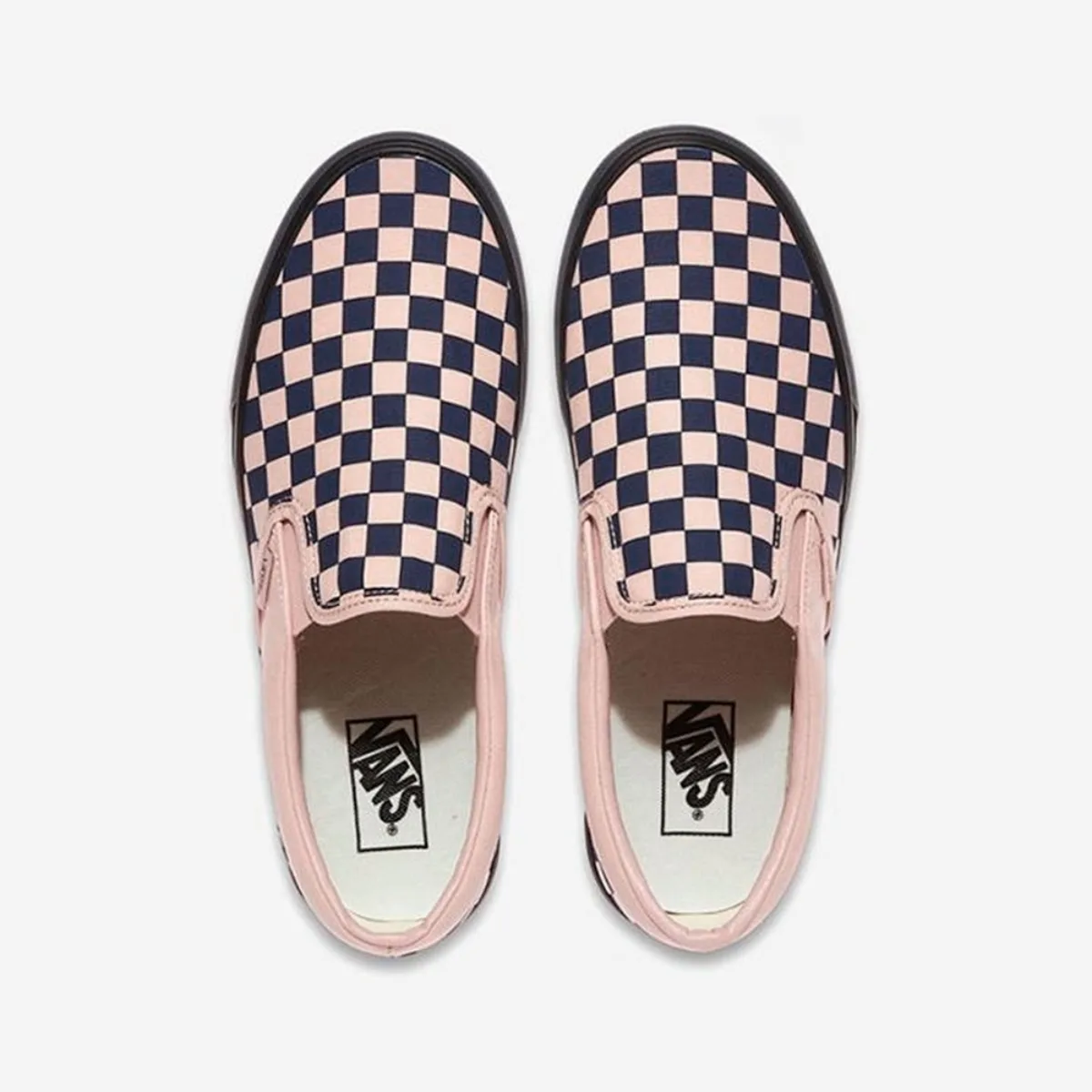 Giày VANS CLASSIC SLIP-ON CHECKERBOARD SEPIA ROSE DEEP TWILGHT
