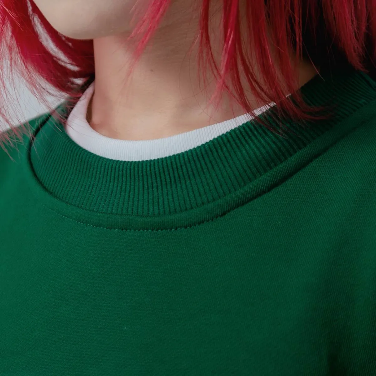 Áo sweater nỉ DAVIES nam nữ form rộng màu xanh local brand Community| D29-HD11