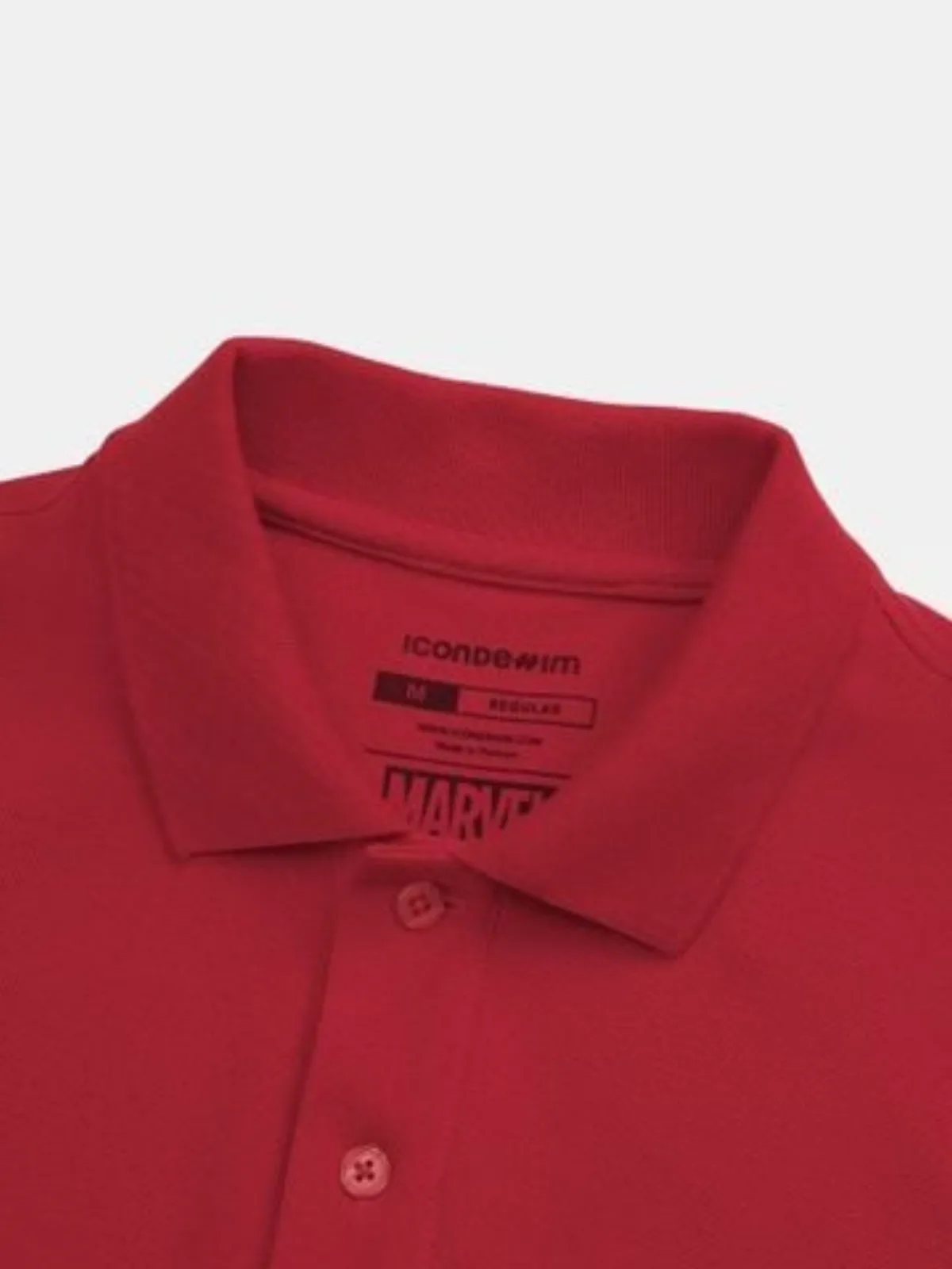 [ICONDENIM® MARVEL COLLECTION] Áo Polo Nam Marvel Spider-Man Night Script Form Regular PLID0320