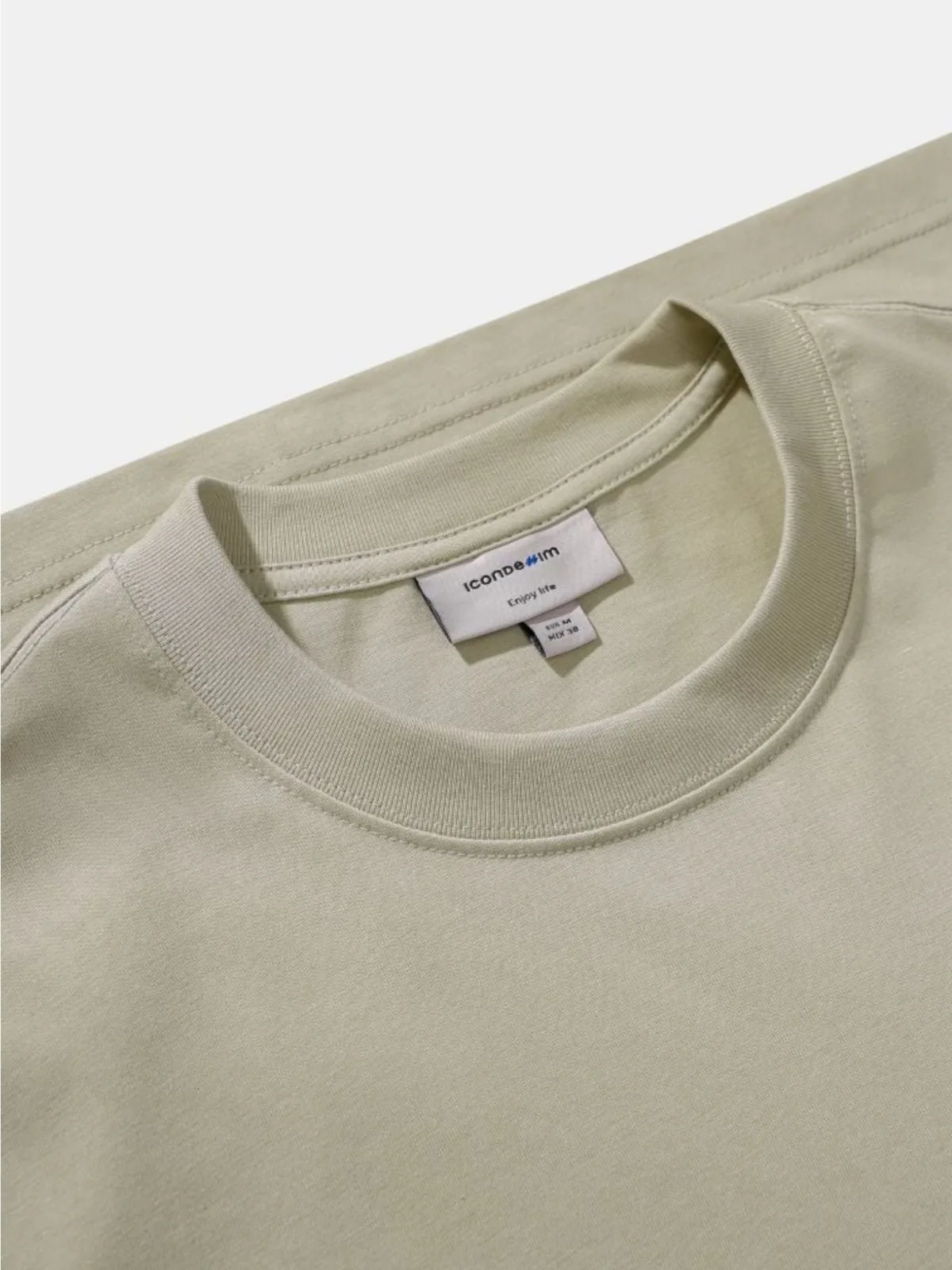 Áo Thun Nam ICONDENIM Standard, Chất Liệu Cotton Thoáng Khi, Form Regular ATID0739