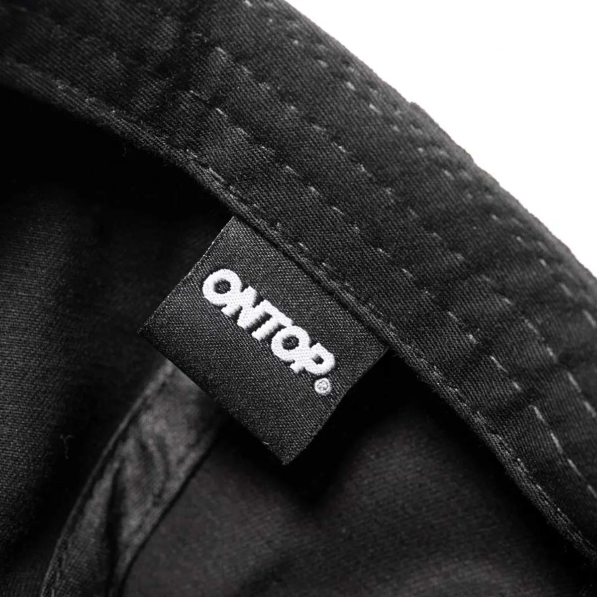 Mũ lưỡi trai nam nữ local brand ONTOP đen xanh thêu chữ form mềm Basic Cap | O-CAP01