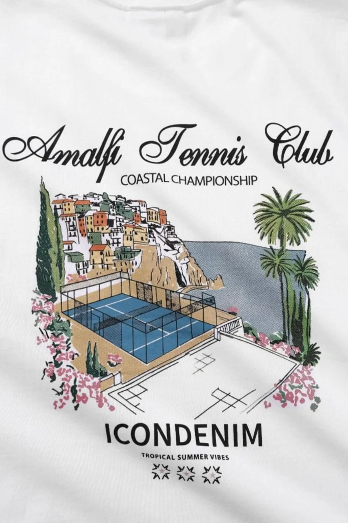 Áo Thun Nam ICONDENIM Coastal Championship Form Regular ATID0775