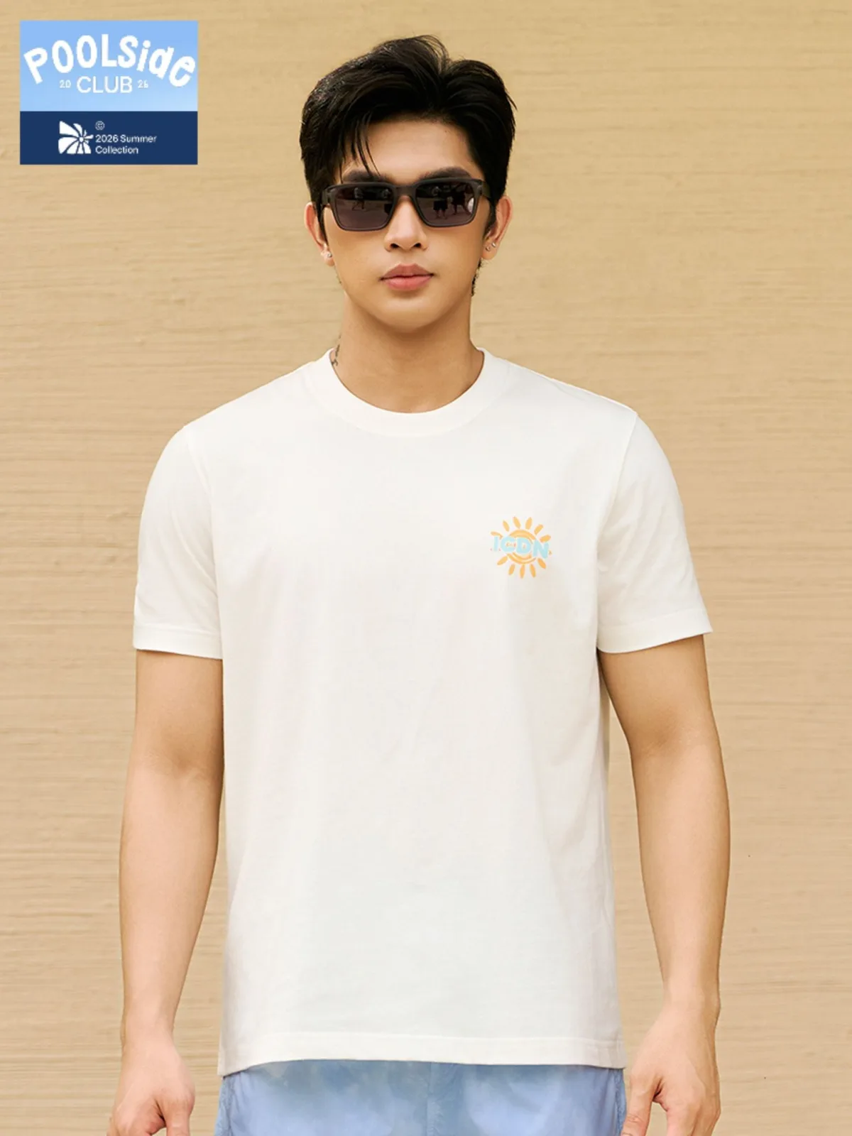 Áo Thun Nam ICONDENIM Blue Paradise Form Regular ATID0743