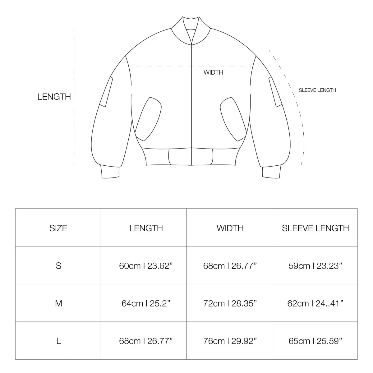 FW24 TBK BOMBER JACKET - BLACK