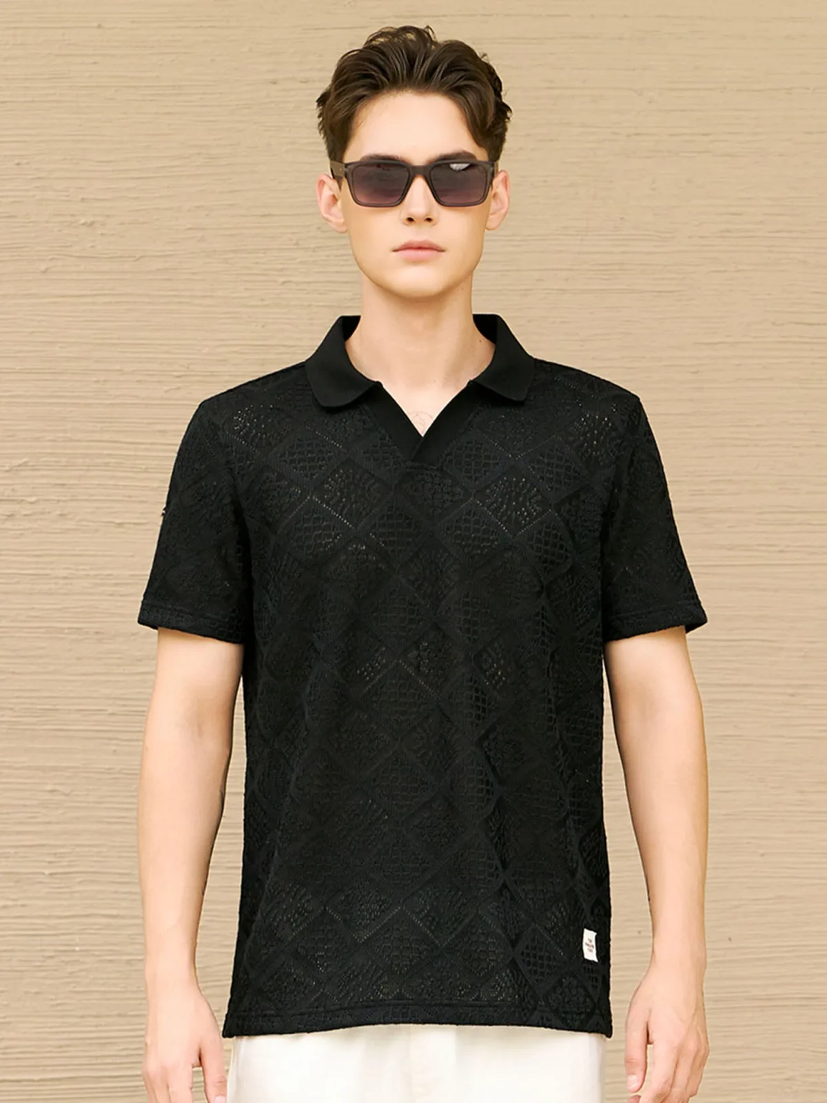 Áo Polo Nam ICONDENIM Textured Knit Form Regular PLID0298