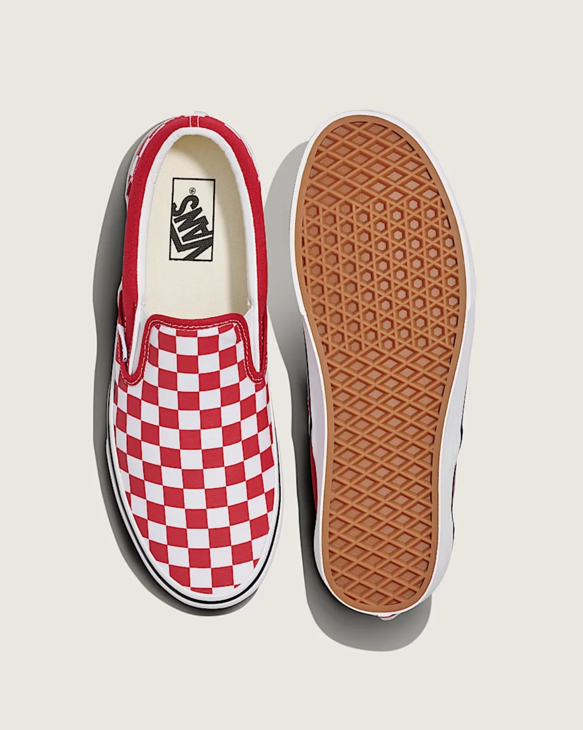 Giày VANS CLASSIC SLIP ON CHECKERBOARD CHILI PEPPER