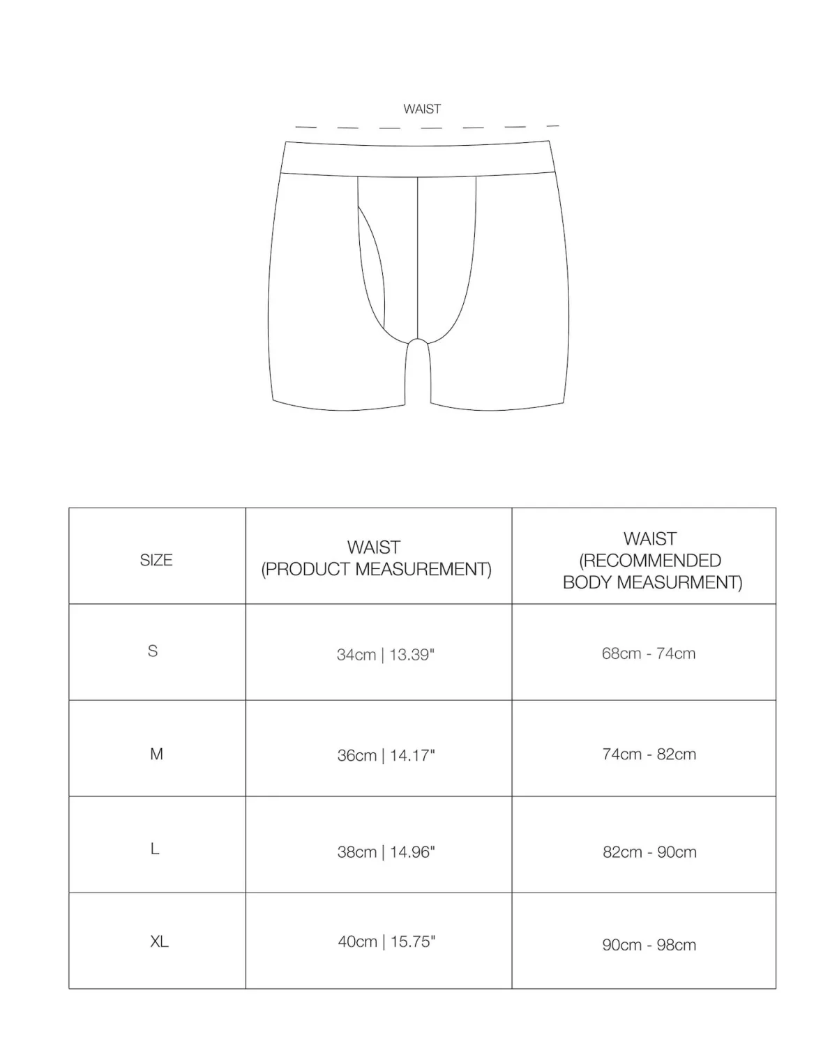 SSMA BOXER - WHITE BLACK