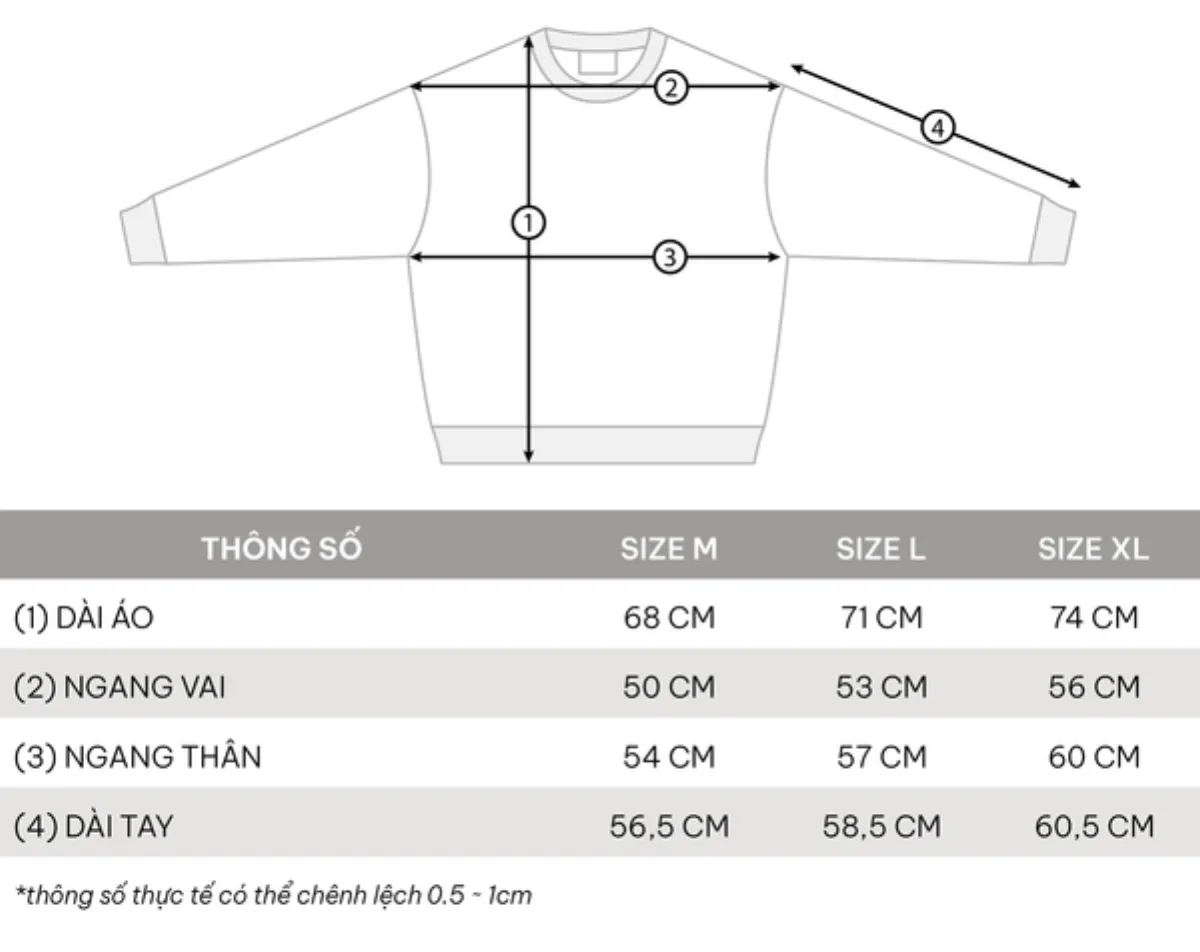 Áo dài tay Wreath Leaf Sweatshirt
