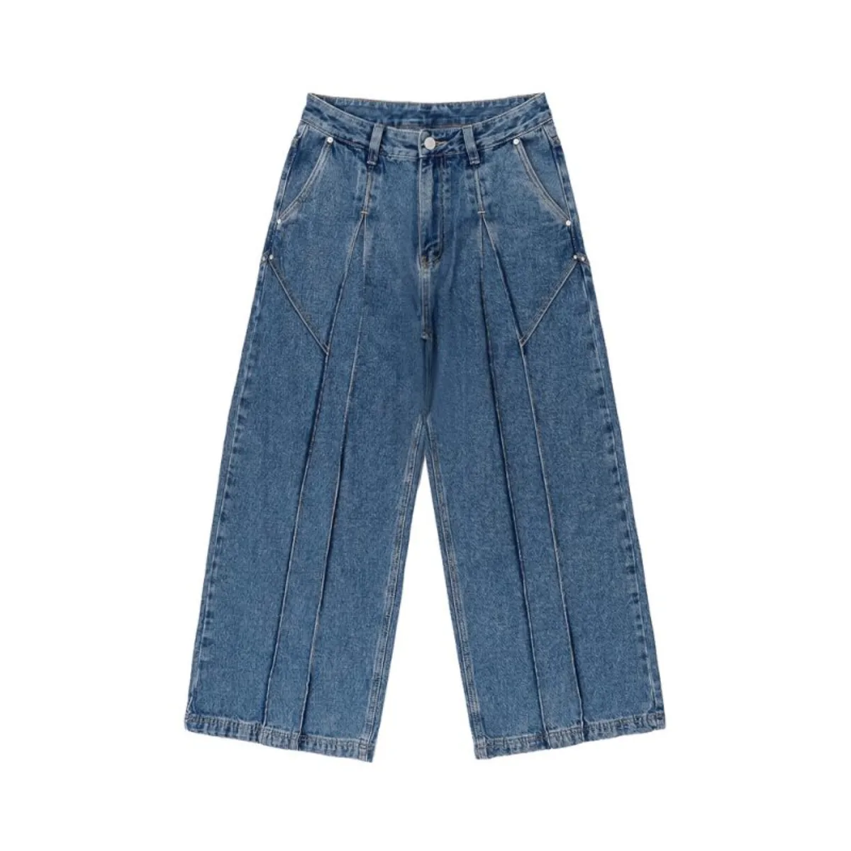 Quần ống rộng FOSSIL WIDE PANTS Denim PARADOX QU6P0401