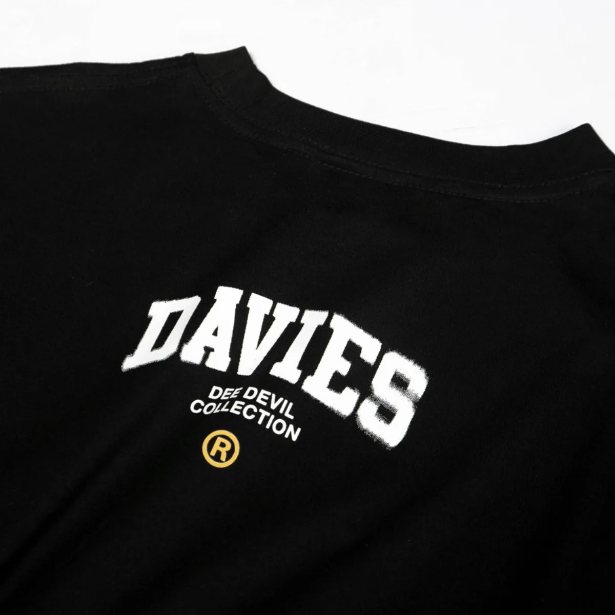 Áo thun local brand DAVIES nam nữ form rộng tay lỡ Devil Sketer Tee | D29-T5