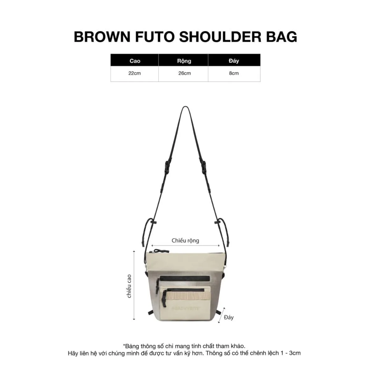 TÚI FUTO SHOULDER MINI BAG