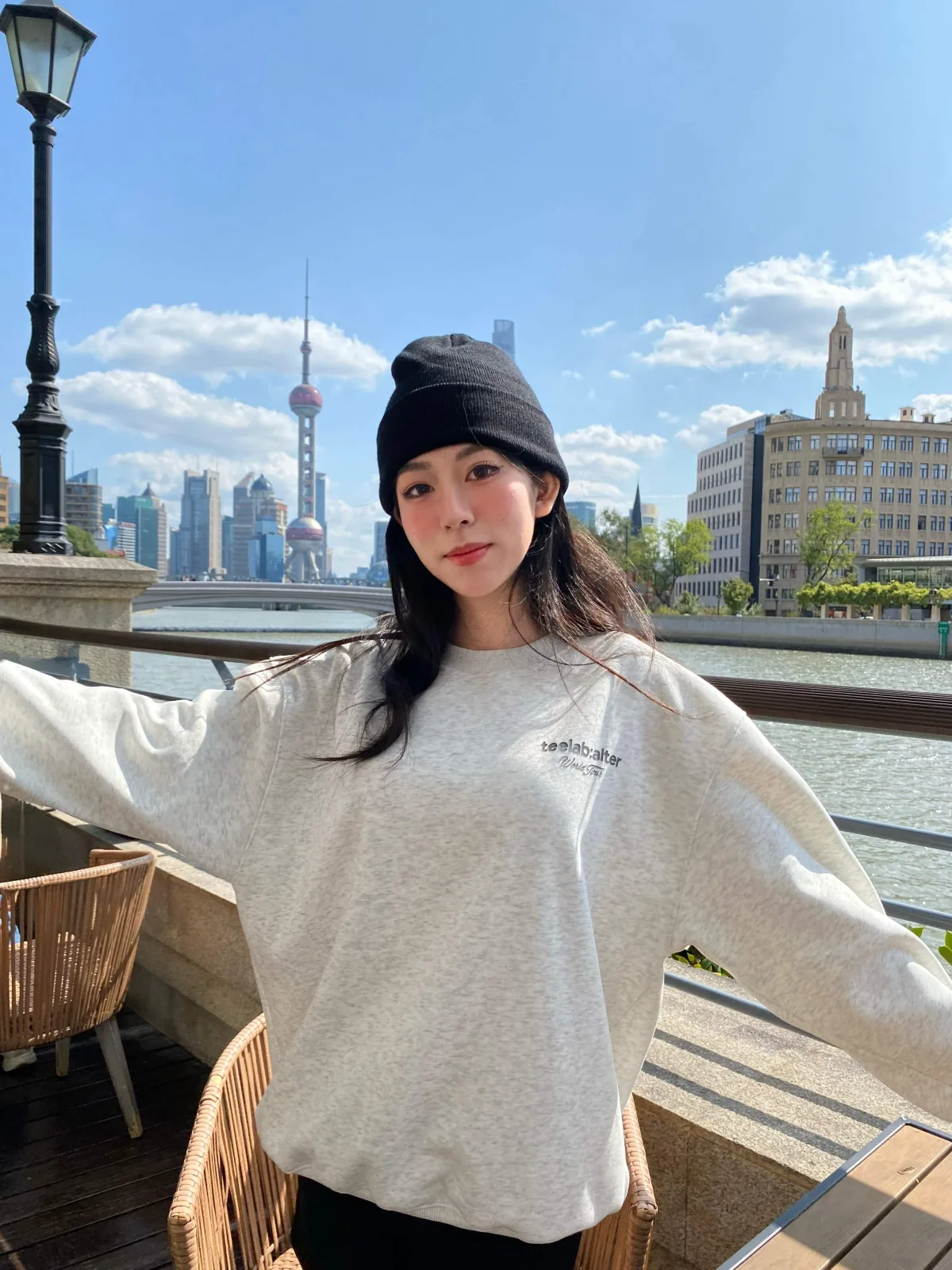 Áo Sweater Nỉ Lông Cáo Teelab Alter Signature Sweater HD096